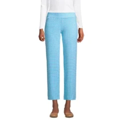 Lands' End Women's Starfish Mid Rise Elastic Waist Pull On Crop Pants -Lands' End Store GUEST 955827fc f6a3 45a7 9ef0 3b78c34983ee