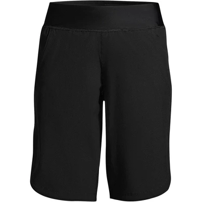 Lands' End Women's 11" Quick Dry Elastic Waist Modest Board Shorts Swim Cover-up Shorts With Panty 3 Lands' End Women's 11" Quick Dry Elastic Waist Modest Board Shorts Swim Cover-up Shorts With Panty - Image 3