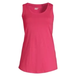 Lands' End Women's Supima Cotton Scoop Neck Tunic Tank Top -Lands' End Store GUEST 957d6efd a521 493e bfe0 25acb9a9c62d
