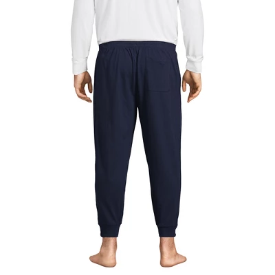 Lands' End Men's Knit Jersey Sleep Jogger 1 Lands' End Men's Knit Jersey Sleep Jogger