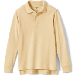 Lands' End School Uniform Kids Long Sleeve Mesh Polo Shirt -Lands' End Store GUEST 97bf6146 304e 444c 9f8f 497db26d877f