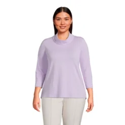 Lands' End Women's 3/4 Sleeve Light Weight Jersey Cowl Neck Top 11 Lands' End Women's 3/4 Sleeve Light Weight Jersey Cowl Neck Top -Lands' End Store GUEST 98b068a5 3ee4 43ca 9b83 79569038c63c