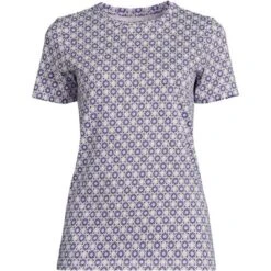 Lands' End Women's Relaxed Supima Cotton Short Sleeve Crewneck T-Shirt -Lands' End Store GUEST 98c6a034 ab27 4b09 8b22 95edfe8b495c