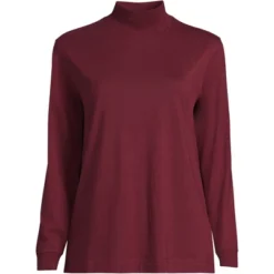 Lands' End Women's Plus Size Long Sleeve Super T Mock -Lands' End Store GUEST 98ec0cf4 0431 422e bfbc 2849fafbbef9