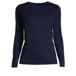 Lands' End Women's Tall Relaxed Supima Cotton Long Sleeve Crewneck T-Shirt 23 Lands' End Women's Tall Relaxed Supima Cotton Long Sleeve Crewneck T-Shirt -Lands' End Store GUEST 98fd2942 5efc 4fde b55a f9c2c8167150