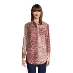Lands' End Women's Cotton A-Line Long Sleeve Tunic Top 23 Lands' End Women's Cotton A-Line Long Sleeve Tunic Top -Lands' End Store GUEST 9ab8add2 2885 42ef a07a 51d75489c3c9