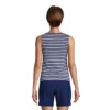 Lands' End Women's High Neck UPF 50 Modest Tankini Top Swimsuit