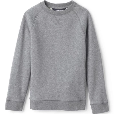 Lands' End School Uniform Kids Crew Sweatshirt 3 Lands' End School Uniform Kids Crew Sweatshirt - Image 3