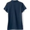 Lands' End Girls Short Sleeve Poly Pique Polo Shirt