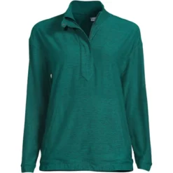 Lands' End Women's Long Sleeve Performance Zip Front Popover -Lands' End Store GUEST 9f1e6f52 0eb9 435c ad73 9adf5db3ae00