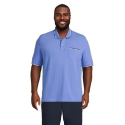 Lands' End Men's Short Sleeve Comfort First Solid Mesh Polo With Pocket -Lands' End Store GUEST 9f7ac490 b36e 4a94 aa9a 320b134edef9