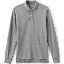 School Uniform Young Men's Long Sleeve Mesh Polo Shirt -Lands' End Store GUEST a0944e2c e5df 49f0 b924 d11dc5693429