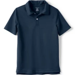 Lands' End Boys Short Sleeve Poly Pique Polo Shirt -Lands' End Store GUEST a0faa7b7 e236 416d a66b 12ae88709ad3