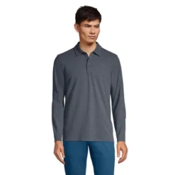 Lands' End Men's Long Sleeve Coolmax Mesh Polo -Lands' End Store GUEST a2a47ac1 9569 4b49 b761 5c1ebe4cc461