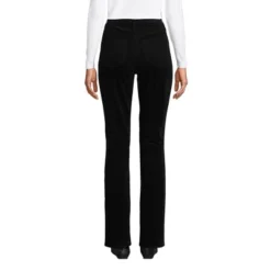 Lands' End Women's High Rise Straight Leg Corduroy Pants