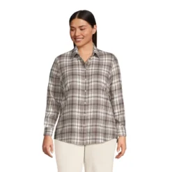 Lands' End Women's Flannel Shirt 19 Lands' End Women's Flannel Shirt -Lands' End Store GUEST a4614842 7165 4118 a3d9 65ec30b6d0c9