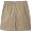 Lands' End School Uniform Girls Slim Blend Chino Skort Above Knee