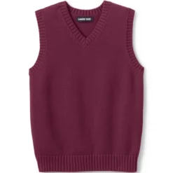 Lands' End School Uniform Kids Cotton Modal Sweater Vest 8 Lands' End School Uniform Kids Cotton Modal Sweater Vest -Lands' End Store GUEST a72c74f0 c52f 459e 8f6c c94c47099d3f