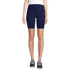 Lands' End Women's High Rise Starfish 9" Bike Shorts -Lands' End Store GUEST a8412dec 0e44 4b06 a7d4 000513970b59