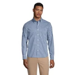 Lands' End Men's Traditional Fit Comfort-First Shirt With Coolmax Printed 15 Lands' End Men's Traditional Fit Comfort-First Shirt With Coolmax Printed -Lands' End Store GUEST a8874a47 85e1 414f aba8 858351144606