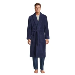 Lands' End Men's Calf Length Turkish Terry Robe -Lands' End Store GUEST a8bca383 8e0f 4408 a87c 43660cf026b8