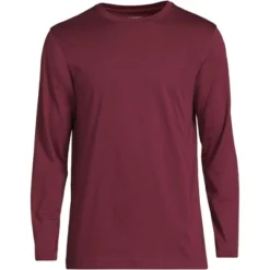 Lands' End Men's Long Sleeve Supima Tee -Lands' End Store GUEST a8c57c55 5dfa 49e3 940e c5913a9314bd