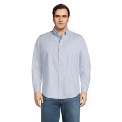 Lands' End Men's Traditional Fit Essential Lightweight Poplin Shirt -Lands' End Store GUEST a91529fe b553 4ef9 be9d 49540e1a7f4c