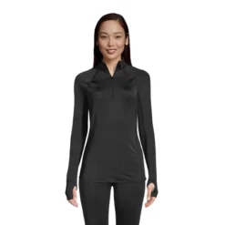 Lands' End Women's Thermaskin Heat Long Sleeve Quarter Zip Long Underwear Thermal Baselayer Top 11 Lands' End Women's Thermaskin Heat Long Sleeve Quarter Zip Long Underwear Thermal Baselayer Top -Lands' End Store GUEST a974b631 6856 44ad ada4 26ae5a1fd559