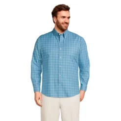 Lands' End Men's Traditional Fit No Iron Twill Shirt 29 Lands' End Men's Traditional Fit No Iron Twill Shirt -Lands' End Store GUEST aa2ce098 09c4 4824 9735 02230204c632