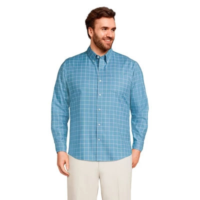 Lands' End Men's Traditional Fit No Iron Twill Shirt 10 Lands' End Men's Traditional Fit No Iron Twill Shirt - Image 10