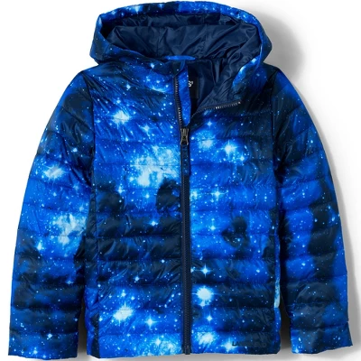 Lands' End Kids ThermoPlume Packable Hooded Jacket 5 Lands' End Kids ThermoPlume Packable Hooded Jacket - Image 5