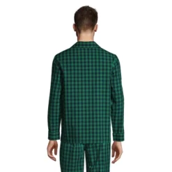 Lands' End Men's Poplin Pajama Shirt