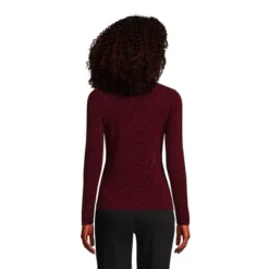 Lands' End Women's Tall Classic Cashmere Cardigan Sweater