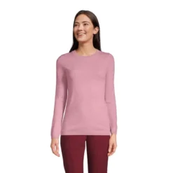 Lands' End Women's Cashmere Crewneck Sweater -Lands' End Store GUEST abeabf0c 9ab5 4317 adb5 f97a1a89e779