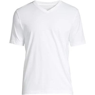 Lands' End Men's Super-T Short Sleeve V-Neck T-Shirt 1 Lands' End Men's Super-T Short Sleeve V-Neck T-Shirt