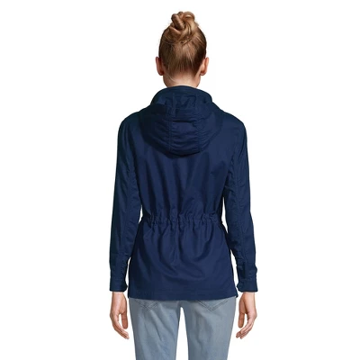 Lands' End Women's Cotton Hooded Jacket With Cargo Pockets 2 Lands' End Women's Cotton Hooded Jacket With Cargo Pockets - Image 2