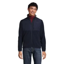 Lands' End Men's Fleece Full Zip Jacket -Lands' End Store GUEST ad24729d a82a 492b afc0 6139ac9be7c6