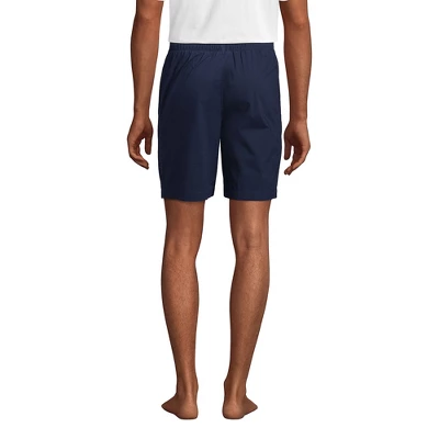 Lands' End Men's Poplin Pajama Shorts 1 Lands' End Men's Poplin Pajama Shorts