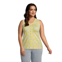 Lands' End Women's Light Weight Trimmed Tank Top 10 Lands' End Women's Light Weight Trimmed Tank Top -Lands' End Store GUEST ae136615 fd66 401b 8aaf e79d8c58ebdb