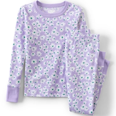 Lands' End Kids Pattern Snug Fit Pajama Set 3 Lands' End Kids Pattern Snug Fit Pajama Set - Image 3