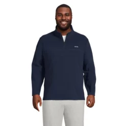 Lands' End Men's Fleece Quarter Zip Pullover -Lands' End Store GUEST afd1f20d 701e 41d4 8bff 22b4614d2d0c