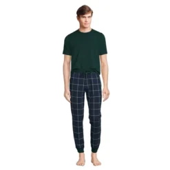 Lands' End Men's Knit Jersey Pajama Sleep Set -Lands' End Store GUEST b0068d31 8610 4a8d 820c 632740b385f1
