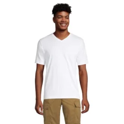 Lands' End Men's Super-T Short Sleeve V-Neck T-Shirt 13 Lands' End Men's Super-T Short Sleeve V-Neck T-Shirt -Lands' End Store GUEST b0e26e1e a19d 4721 a999 c247ef86b5fb