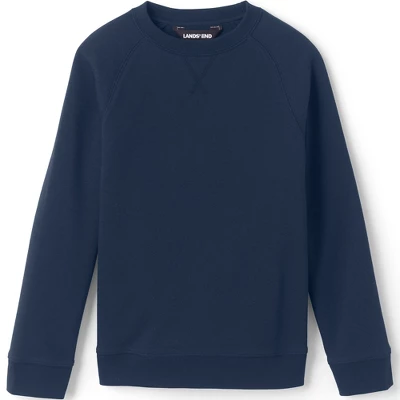 Lands' End School Uniform Kids Crew Sweatshirt 8 Lands' End School Uniform Kids Crew Sweatshirt - Image 8