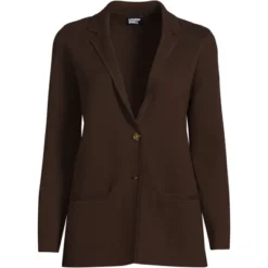 Lands' End Women's Fine Gauge Cotton Button Front Blazer Sweater 17 Lands' End Women's Fine Gauge Cotton Button Front Blazer Sweater -Lands' End Store GUEST b4d9a4e2 debc 450e 8541 5864ad4c8c41