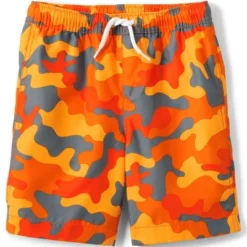 Lands' End Boys Slim Printed Volley Swim Trunks -Lands' End Store GUEST b4f6fac6 75b8 4c22 9535 0540b95aa4e9