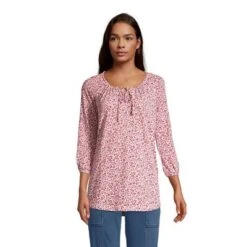 Lands' End Women's 3/4 Sleeve Peasant Tunic 16 Lands' End Women's 3/4 Sleeve Peasant Tunic -Lands' End Store GUEST b50a3dd4 4c80 4f29 b8e4 a63e0f51b47d