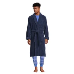 Lands' End Men's Calf Length Turkish Terry Robe -Lands' End Store GUEST b5d75534 299a 4cb1 acd1 eb424dc0be26