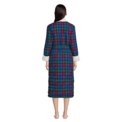 Lands' End Lands' End Women's High Pile Fleece Long Robe
