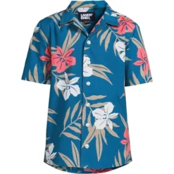 Lands' End Kids Short Sleeve Poplin Camp Shirt -Lands' End Store GUEST b6f8ccfb 0ef4 4fd1 9aec 303fecd5256b